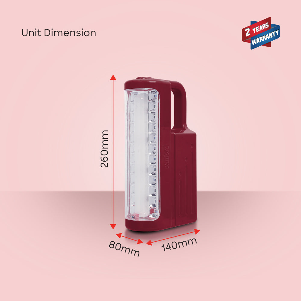 Sanford Rechargeable 6W Emergency Lantern with 24 SMD LED and 20 SMD Tube 60Hours Runtime | SF4320EL B - buysanford